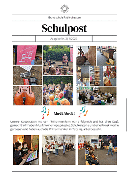 PDF Datei des Schulpost 3 Newsletters 
