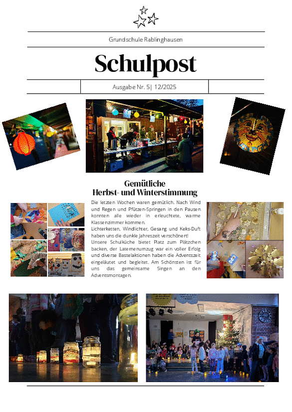 PDF Datei von Schulpost 5 Newsletter