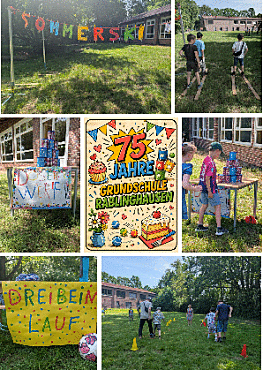 Collage Bilder Schulfest 3