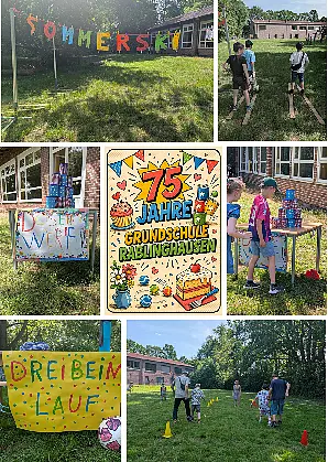 Collage Bilder Schulfest 3