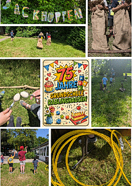 Collage Bilder Schulfest 4