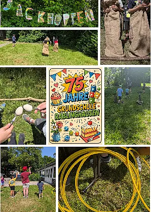 Collage Bilder Schulfest 4