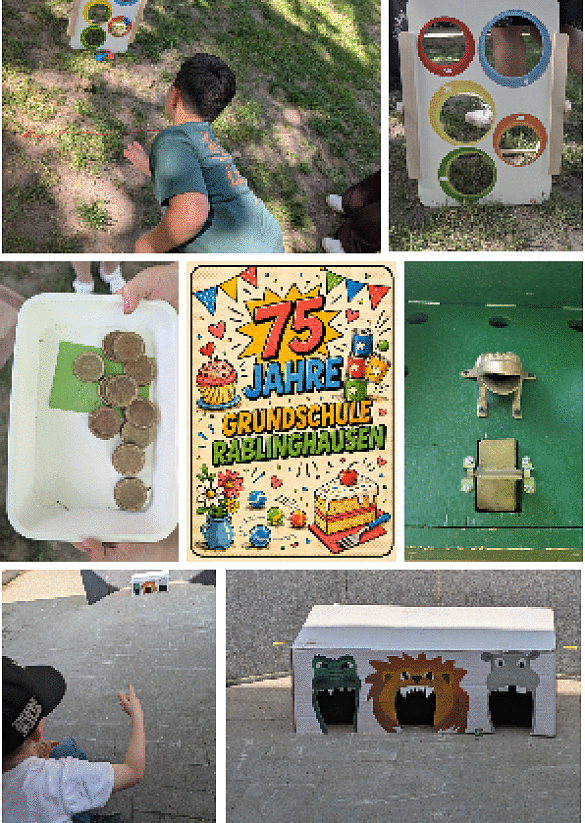 Collage Bilder Schulfest 5