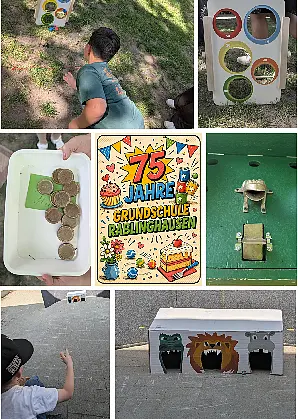 Collage Bilder Schulfest 5
