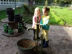 Wasser pumpen