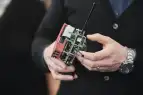 Roboterprojekt  NIBObee in der Hochschule Bremen mit der 2a und 4a