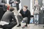 Frau Bogedan zu Besuch
